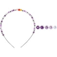 thumbnail image 5 of Naler 500Pcs Art Pearls,6mm Acrylic Pearl Beads Charms for Art Craft Decorations Jewellery Making DIY, 4 Colors (Purple Series),Women, 5 of 7