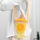thumbnail image 5 of Straw Cup Cute Fruit Design Aislamiento Térmico Botella De Agua Con Correa Para El Hombro Hombro A Prueba De Fugas Contenedor De Agua Para Niños Al Aire Libre Niños seitruly HA026788-03, 5 of 6