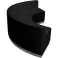 thumbnail image 2 of Flash Furniture Hercules Alon 3 Piece Reception Seating in Black, 2 of 6