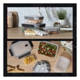 thumbnail image 3 of Set De 4 Contenedores De Plástico Para Alimentos Cookify Rectangular, Herméticos, Aptos para Microondas, Sin BPA, 3 of 7