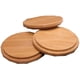 thumbnail image 3 of Paquete de 4 tapas de bambú para tazas, tapas de madera para tazas, tapas para tazas de café, tapas de madera para tazas de té, juego de tapas para tazas de bebidas Adepaton HMHZ759, 3 of 8