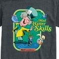 thumbnail image 3 of Alice In Wonderland - Mad Hatter Skills - Men's Short Sleeve Graphic T-Shirt, 3 of 5