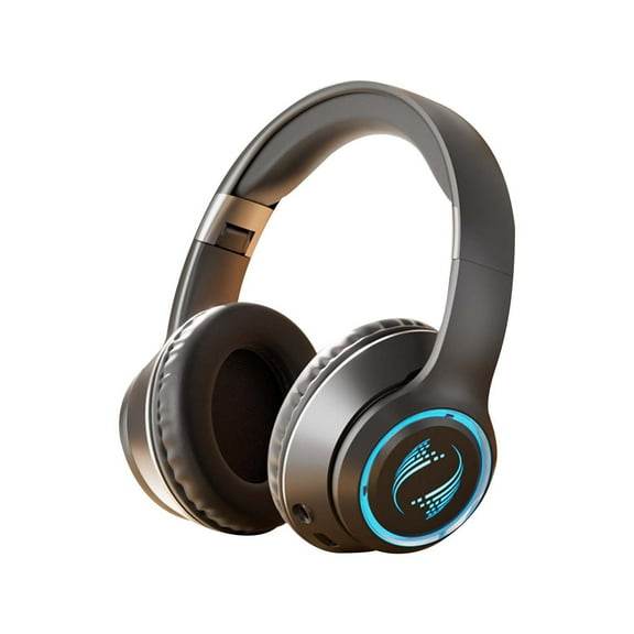 Trucker Bluetooth Headset V5.0, Wireless Headset with Noise Canceling&Mute Microphone for Cell Phones, On Ear Bluetooth Headphone for Computer, Zoom Meetings, Skype, Home Office