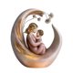 thumbnail image 1 of Estatua artesanal de resina de madre e hijo | Figura sentimental de decoración de amor de mamá hija | Regalo de cumpleaños para el Día de la Madre | Elegante adorno de recuerdo moderno | 4.7x4.7x1.6, 1 of 6