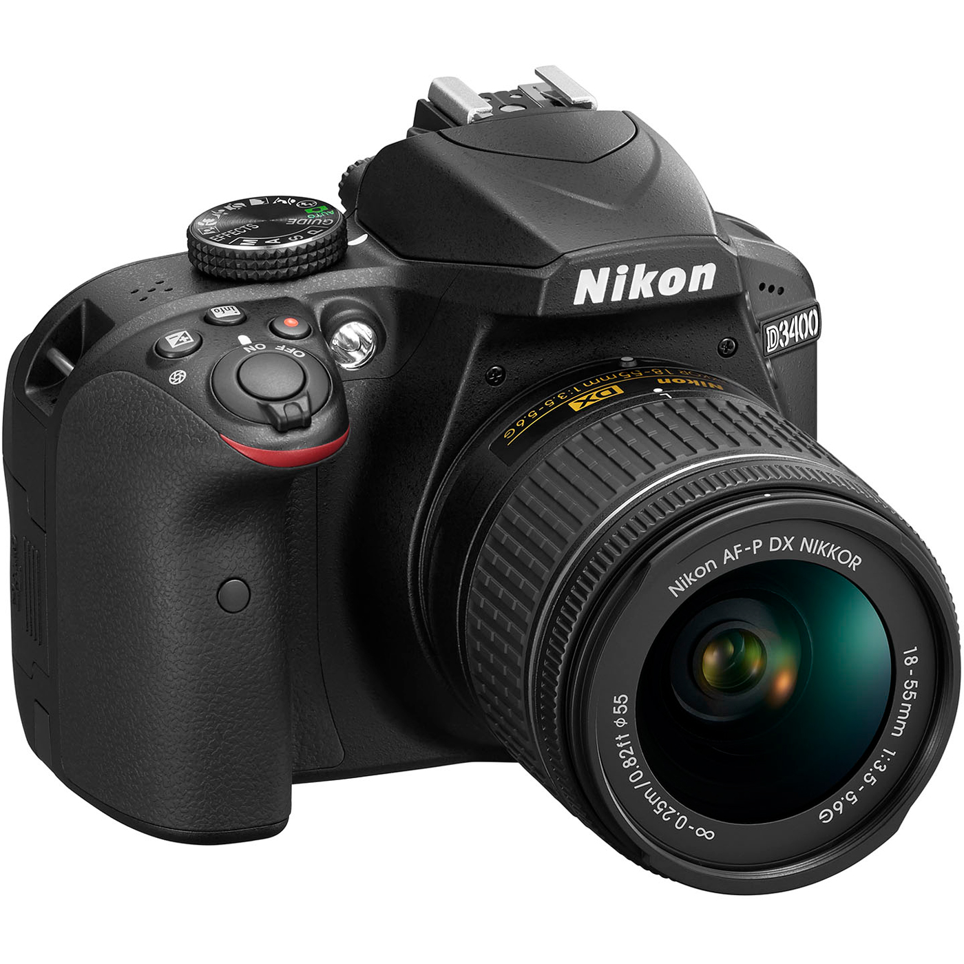Nikon D3400/D3500 DSLR Camera with 18:55mm Lens (Black) & Sigma 70:300mm SLD DG Lens Package, Black Bundle 64GB SDXC Memory Card Supreme Bundle - image 10 of 10