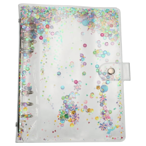 Colorful Binder Case Dividers with Pockets and Clips for A5 Binders, Office Organization Accessories