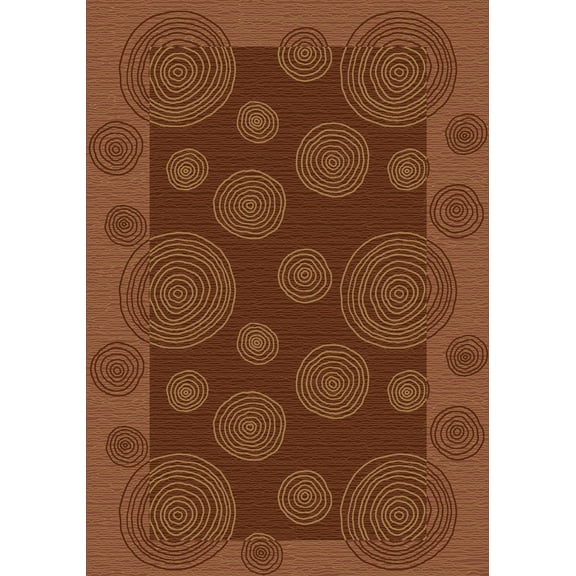 Milliken Innovations Area Rug WABI CORAL Wabi Coral Dots Hoops 2' 8" x 3' 10" Rectangle