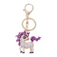 thumbnail image 4 of HOMEMAXS  Unicorn Keychain Hanging Lanyard Accessories Charms Child Purple, 4 of 8