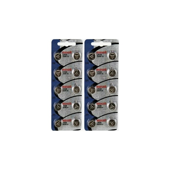 Maxell LR44 Batteries 20 Pack