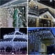 thumbnail image 4 of Luces de Navidad,DOSYU Cascadas de Luces navideñas 700 leds,Serie Casacada de 13 metros, Luces Cascada con 8 Modos de Iluminación para Decoraciones Navideñas, Jardines, Ventanas, Aleros (Blanco frío), 4 of 9