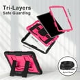thumbnail image 2 of Decase Tablet Case for Samsung Galaxy Tab A9+ / A9 Plus 11" 2023 (SM-X210/X216/X215) with Kickstand & Shoulder Strap,Tri-Layer PC+TPU Back Cover,Heavy Duty Case for for Tab A9+ Tablet Women Men,E, 2 of 7