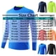 thumbnail image 2 of Seeotter Men's Cotton T-Shirts Long Sleeve Tee Crewneck Moisture Wicking Casual Tshirts Solid Color, 2 of 5