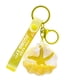 thumbnail image 2 of Llavero con colgante de concha marina | Accesorio para llaves con temática playera | Llavero decorativo de inspiración marina | Mango de aleación para llaves, bolsos y espejo retrovisor del coche, 2 of 7