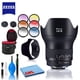 thumbnail image 1 of Zeiss Milvus 18 mm f/2.8 ZF.2 Lente para cÃ¡maras Nikon F Mount Incluye filtros de lente macro de primer plano de 77 mm + estuche de lente resistente + kit de limpieza de lujo Zeiss 2096-516, 1 of 2