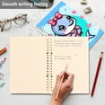thumbnail image 2 of Cute Cartoon Dolphin Spiral Journal Notebook College Ruled Notebook 8.3" x 5.7" A5 Lined Thick Paper Page, 2 of 6