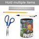 thumbnail image 5 of Angry Birds-theme Cylinder Pen Holder Pencil Organizer with Flannel Lining PVC Leather Material Cardboard Base for study work 10*8CM, 5 of 6