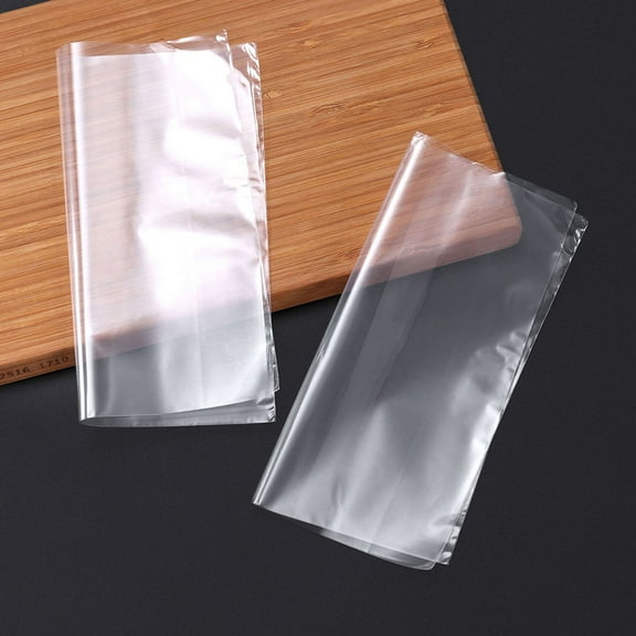 FRCOLOR Heat Shrink Wrap Bags for DIY Craft POF White Protects Products Easy to Use Multiuse 100pcs Size 3.0