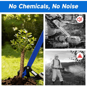 Heavy Duty Foldable Sapling Puller Tool Tree Puller for 1/4-2 in Stems