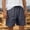 c01Gray, variant on USNSM (L-5XL) Mens Big and Tall Shorts Drawstring Elastic Waist Casual Sports Shorts Multi Pockets Cotton Solid Cargo Shorts Beige XXXXL