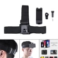 thumbnail image 3 of TISHITA Smartphone Selfie Head Mount Strap Headband for Sports Wide Compatible, 3 of 8