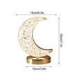 thumbnail image 2 of Cute Star Moon Atmosphere Lamp Touch Sensor 3 Color Gold Usb Rechargeable Bedroom Star Night Light, 2 of 5
