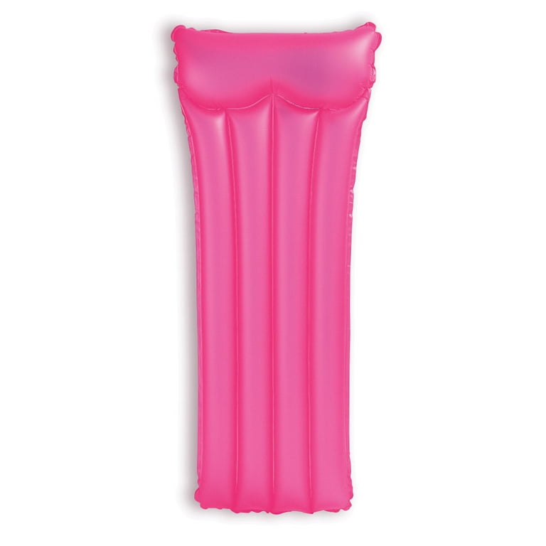 Intex Pack Neon Frost Inflatable Pool Float 30x72 in Vinyl with