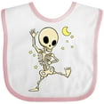 thumbnail image 3 of Inktastic Cute Dancing Skeleton Boys or Girls Baby Bib, 3 of 4