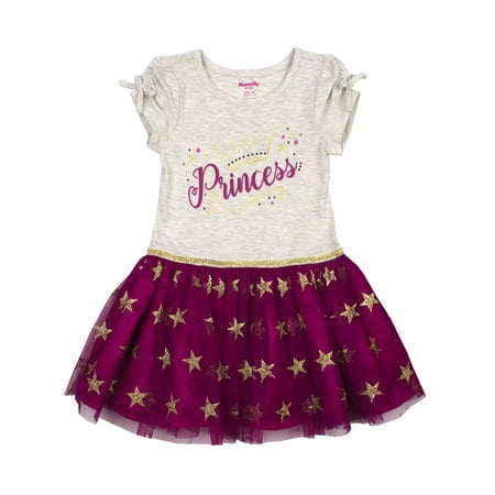Short Sleeve Tutu - Nannette Short Sleeve Tutu Dress (Toddler Girls)
