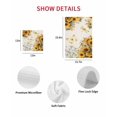 thumbnail image 7 of Farmhouse Sunflower Kitchen Dish Towels for Drying Dishes Set of 2, Vintage Daisy Butterflies Rustic Burlap Waffle Weave Microfiber Hand Tea Bathroom Towels Quick Dry & Absorbent Towel 12x12, 7 of 7