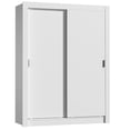 thumbnail image 1 of Ropero Closet Madesa Denver 2 Puertas Corredizas Blanco, 1 of 11