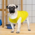 thumbnail image 6 of Shulemin Dog Vest Round Neck Elastic Cotton T-shirt Summer Pet Clothes Puppy Costume,Black S, 6 of 7