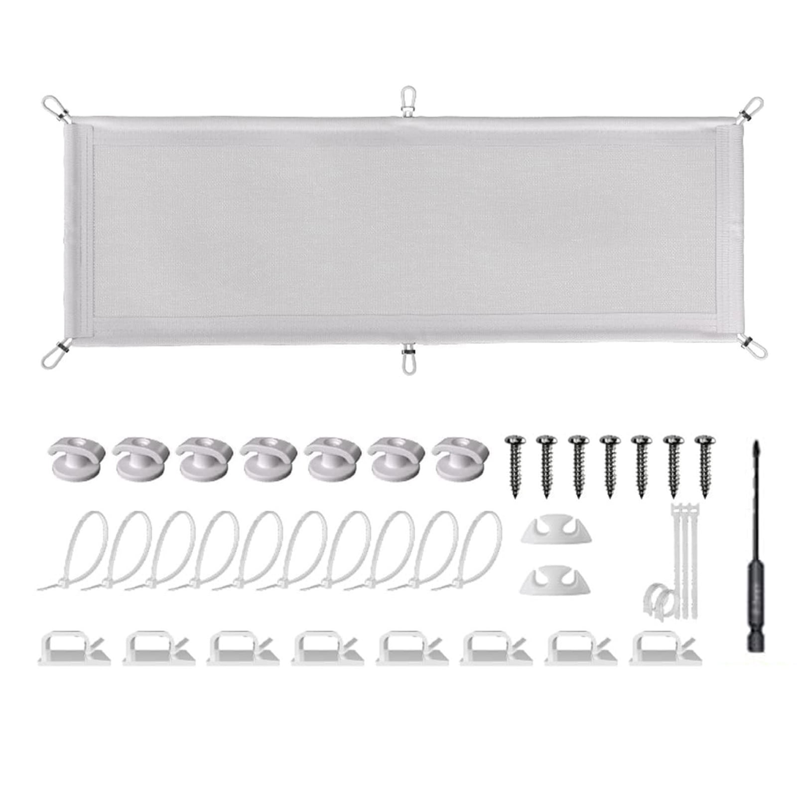 Under Desk Cable Management Pocket Efficient Under Desk Wire Organizers Storage Holder for Secure and Neat Spaces