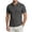 Gray#crop tops for men, variant on Men Solid Polos Shirt Nylon Golf Shirt Business Casual Collared T-Shirts Lightweight Breathable Tennis Shirt Basic Solid Summer Tees White S