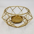 thumbnail image 3 of Portavelas de metal para té, portavelas decorativo de hierro hueco, A, 3 of 8