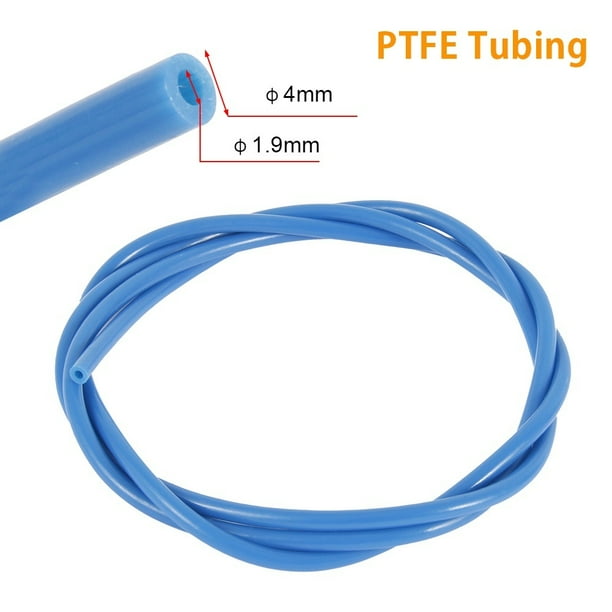 3d Printer Teflon Ptfe Tube Tubing Feeding Pipe 1m For 1 75mm Filament Blue Kit Walmart Com Walmart Com