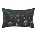 thumbnail image 1 of Fotbe Stylish Avian Gathering Funda de Almohada Decorativa Estilo Occidental, Lujo en Algodón, Fundas para Almohadas King, Cojín Estampado para Decoración del Hogar-14"x20", 1 of 6