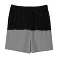 thumbnail image 4 of Tdoqot Girls Athletic Shorts with Pockets- Casual Summer Soft Color Block Active Running Shorts Gray Size 11-12, 4 of 5