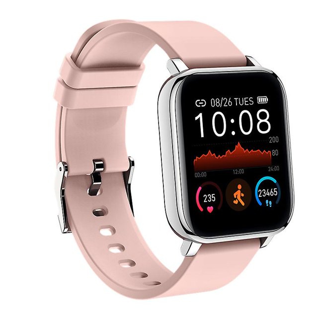 Reloj inteligente para mujeres y hombres, reloj deportivo con pantalla táctil completa de 1,4 pulgadas, rastreador de actividad física con monitor de ritmo cardíaco y sueño, contador de calorías por pasos, IP67 resistente al agua S Rojo Verde Cocina, Decoración y Otros