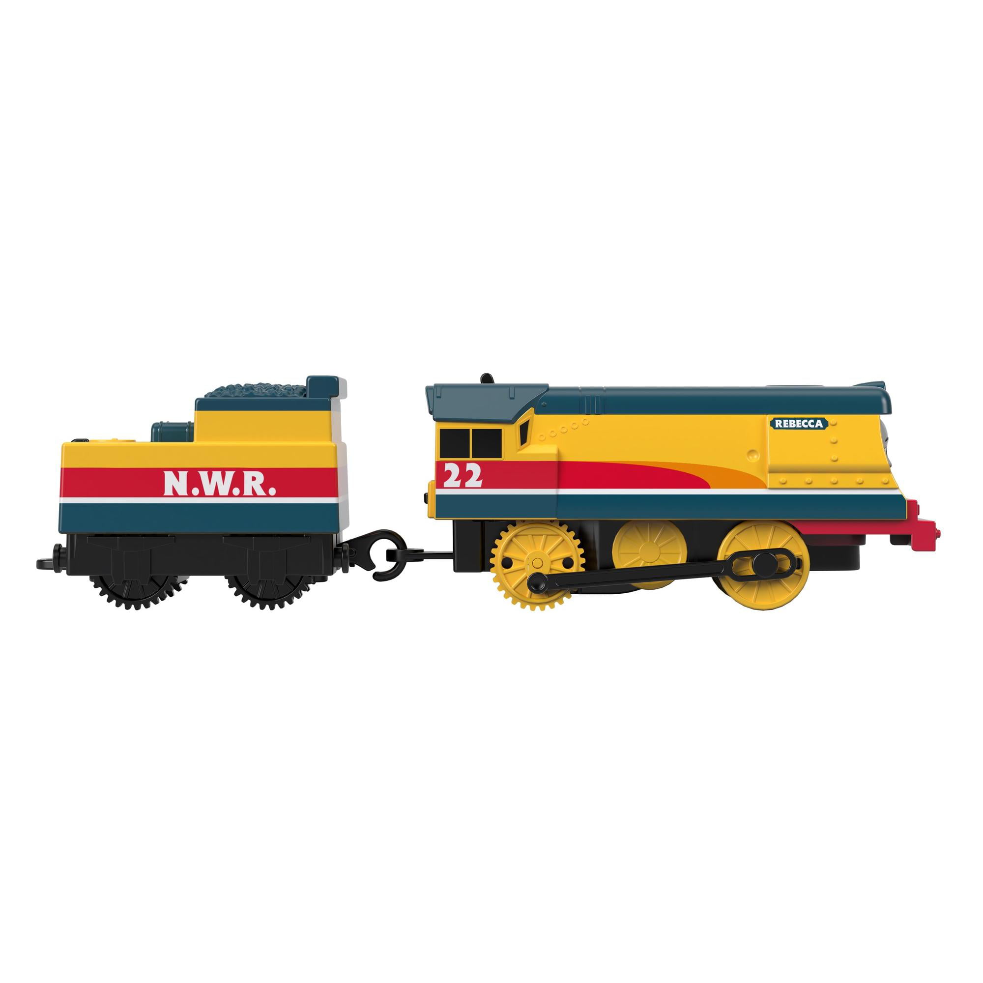 Details about   NEW Thomas & Friends Rebecca TrackMaster Motorized Yellow Train Set 
