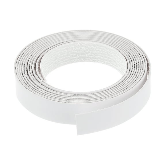 Uxcell Edge Banding, 3/4 inch x 9.84ft Pre Glued Veneer Edging for Furniture White