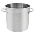 thumbnail image 3 of Commercial Large Stainless Steel Pot Cooking Pot with Lid Heavy Duty Pasta Pot Kitchen Soup Pot Stockpot for All Stoves, Store Fruit, Vegetable, Food, Dishwasher Safe (21L), 3 of 10