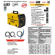 thumbnail image 3 of VOLT PRO Soldadora Inversora VOL-MIG213LED, MIG/MAG, MMA y TIG Lift, 200A, 110/220V, Pantalla LED, 3 of 3