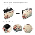 thumbnail image 3 of Tree Elegant Small Wallet with 0.7 Microfiber Material and Zinc Alloy Jaws - 4.3x4.7 in/11x12 cm Size, 3 of 7