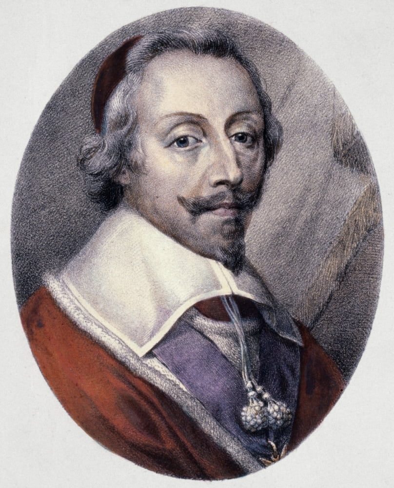 Cardinal Richelieu Narmand-Jean Du Plessis Duc De Richelieu (1585-1642