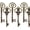 Bronze, variant on 20Pcs Rustic Large Skeleton Keys for Wedding Decoration Favor | Mixed Antique Style Keys, Suitable for Room Decor, Keychain Pendants and Costume Party Favors