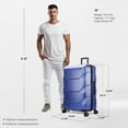 thumbnail image 3 of DUKAP Zonix 30" Lightweight Hardside Spinner Luggage, 3 of 10