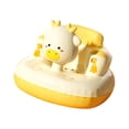 thumbnail image 3 of Cartoon Baby Shower Chair Floor Seat Portable for Playing Bathing Feeding Sunnimix asiento inflable, 3 of 8