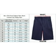 thumbnail image 5 of Boys Flat Front Stretchable Twill Chino Shorts, 5 of 5