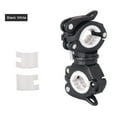 thumbnail image 2 of 2X 360 Degree Rotating Cycling Bike Light Double Holder LED Front Flashlight Lamp Pump Handlebar Mount Holder, 2 of 5