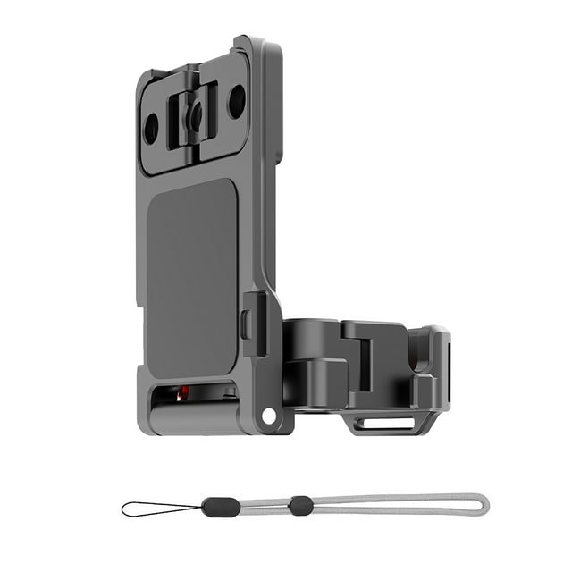 Enhanced Stability Bracket for DJI OSMO POCKET 3 Features a 1/4 Threaded Handle for Continuous Connectivity